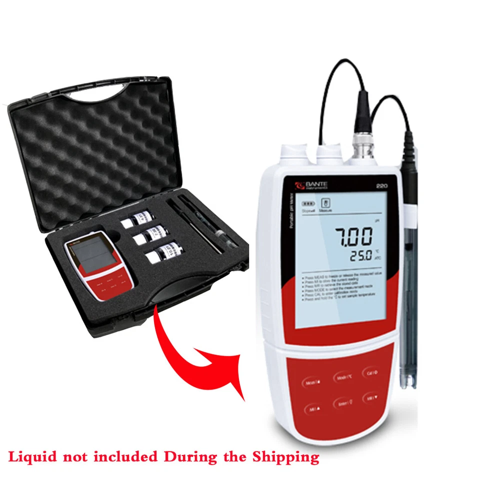 PH Meter mV Tester With Temperature Display -2~20.00pH Range Portable PH Meter - Image 2 of 4