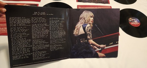 TAYLOR SWIFT - RED - TAYLOR'S VERSION - 4LP VINYL LP Records  - Picture 10 of 12
