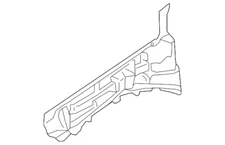 Genuine Ford Outer Rail K2GZ16054A