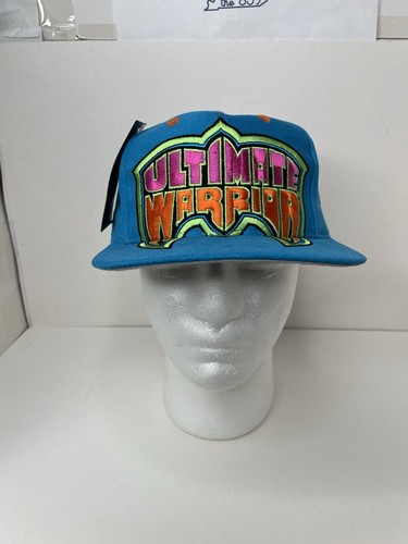 1996 WWF Ultimate Warrior Hat Top Of The World Vintage Wrestling Snapback NWT