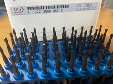 50 Zweischneiden Fräser - VHM Fräser - Ø 2,50 mm