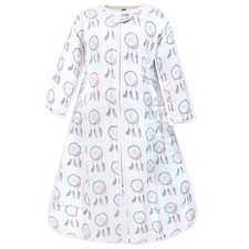 Hudson Baby Unisex Baby Long Sleeve Muslin Sleeping Bag, Wearable Blanket, Sl...