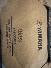 Yamaha YRB-302B II Bass Recorder with Case