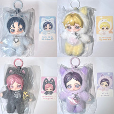 aespa X POP MART FLUFFY CLUB PLUSH TOY DOLL KEYRING  SPECIAL CARD SET NEW