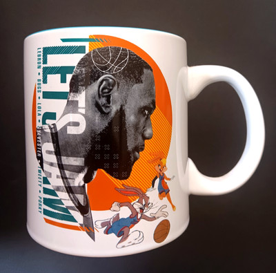 Space Jam A New Legacy Ceramic Coffee Mug 20 oz LeBron James Tune Squad 2021