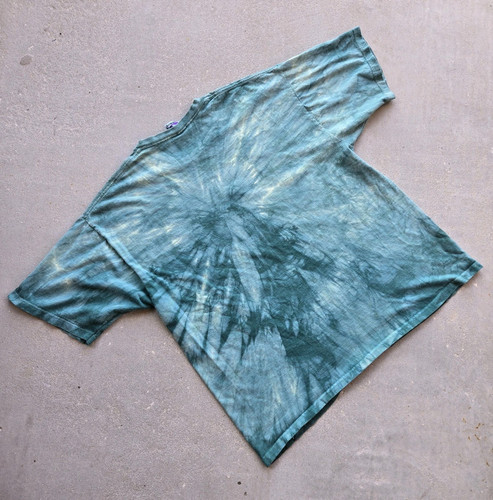 Vintage 90s Liquid Blue Jar Jar Binks Star Wars Phantom Menace Tie Dye T-Shirt XL - Bild 3 von 12