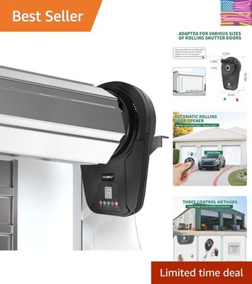 Automatic Roller Door Opener,2 Remotes Commercial Garage Farm Warehouse Elect...