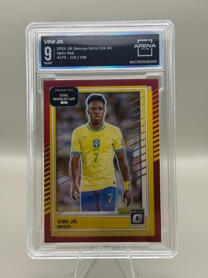 2025-26 Panini Donruss Road to Fifa World Cup - Vinicius Junior #179 Optic...
