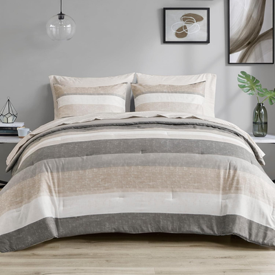 #ad Essentials King Comforter Set Bed in a Bag Comforter amp; Sheet Set Modern Casual $129.99