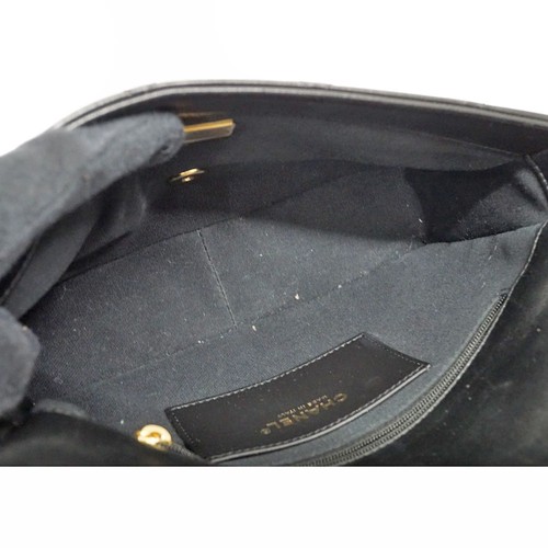 Chanel Flap Bag AS5176 Leder schwarz Beuteltasche Tasche Gold Hardware mit Box #KNB079 - Bild 10 von 12