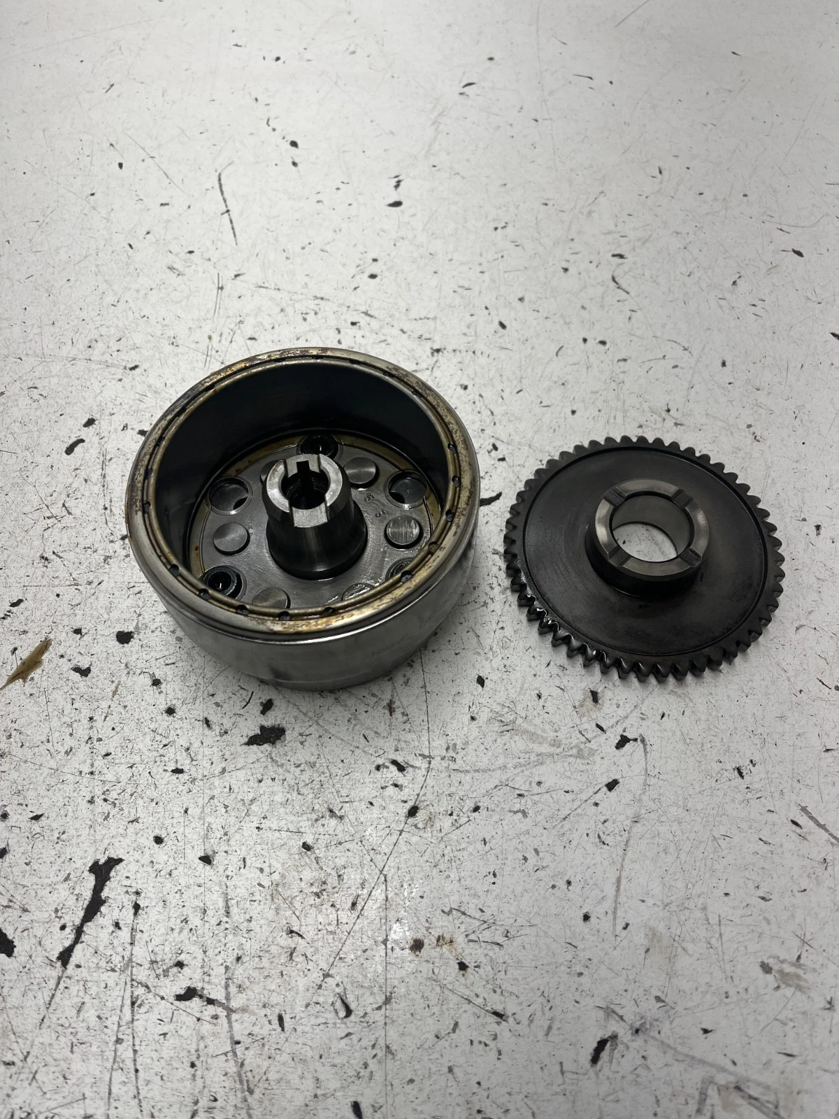 88 1988 Honda Fourtrax 200sx Trx200sx OEM GOOD! Flywheel Fly Wheel Gear Clutch