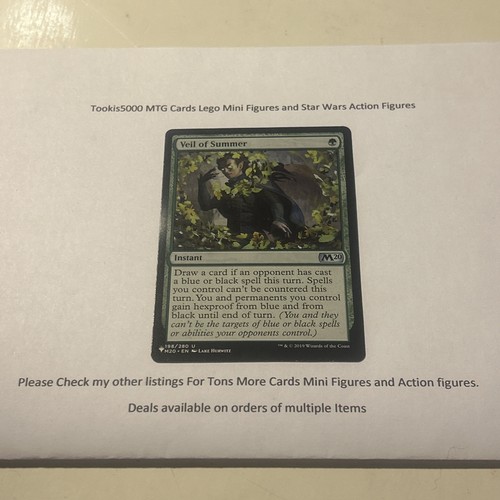 Veil of Summer The List Reprints Magic MTG Core Set 2020 198/280 - 第 1/2 張圖片