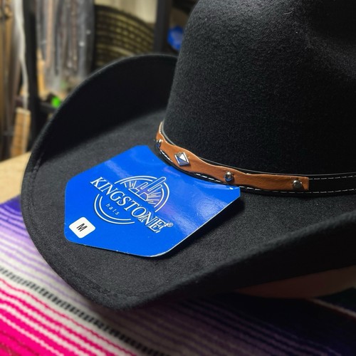 Cowboyhut schwarz für Herren. Westernhut Herren Filz. " Sombrero Vaquero De Hombre. - Bild 3 von 8