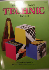 New Bastien Piano Basics Technic Level 3 Music Book WP218