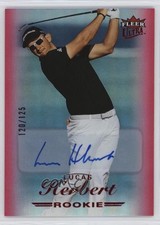 2023 Fleer Ultra Rookies Red Rainbow Auto 120/125 Lucas Herbert #56 Auto 0il7