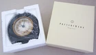 NEW IN BOX~POTTERY BARN ART DECO~BING ALARM CLOCK~MANTEL TABLE DESK~BLACK