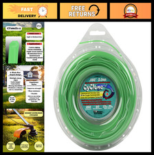 Green .080 Inch Commercial Grass Trimmer Line - 200ft USA Made Heavy-Duty
