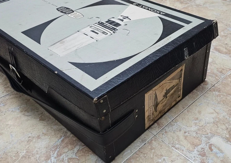 AMPLIADORA FOTOGRÁFICA DE LABORATORIO MEOPTA AXOMAT 3 DE 35mm LENTE 50mm Foto 4 de 4