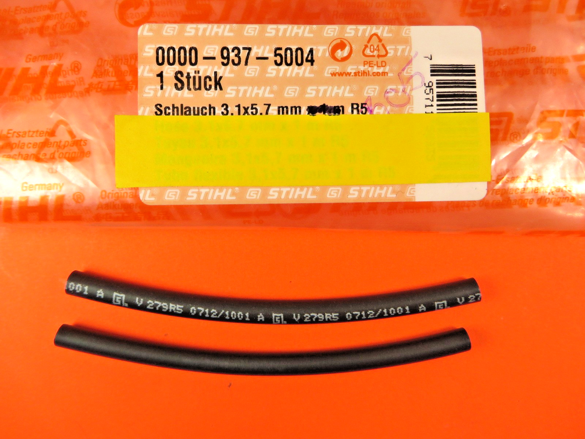 Stihl TS700 TS800 R5 Fuel Hoses (2 lot) 0000-937-5004 Genuine OEM