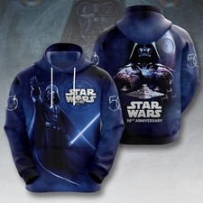 Star Wars 50th Anniversary Darth Vader Hoodie 3D All Over Print Size S-5XL