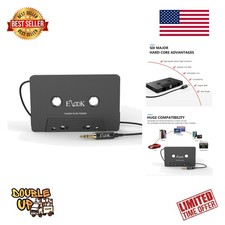 Universal Car Cassette Adapter with 3.5mm Jack - Perfect for Audiophiles