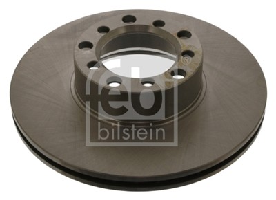 2x Bremsscheibe FEBI BILSTEIN 08545 für R107 KLASSE C107 MERCEDES SL W116 280