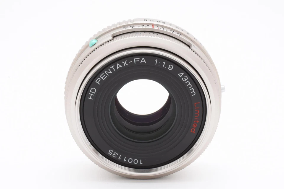 [MINT] HD Pentax FA 43mm F/1.9 Limited AF Lens Silver From JAPAN - image 3 of 4