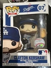 Funko Pop MLB Los Angeles Dodgers Clayton Kershaw Away Jersey Figure #07