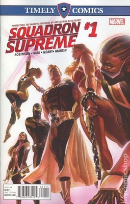 Timely Comics Squadron Supreme #1 VF 2016 Stock Image