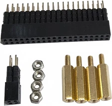 16mm GPIO and PoE Pin Header Height Increaser Extender for Raspberry Pi 5 4B... 