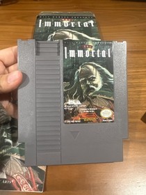 The Immortal (Nintendo NES) Complete in Box CIB &ndash; Cartridge, Manual (Ref.190)