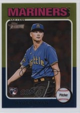 2024 Topps Heritage High Number Rookies Chrome 554/699 Ryder Ryan #326 1si3