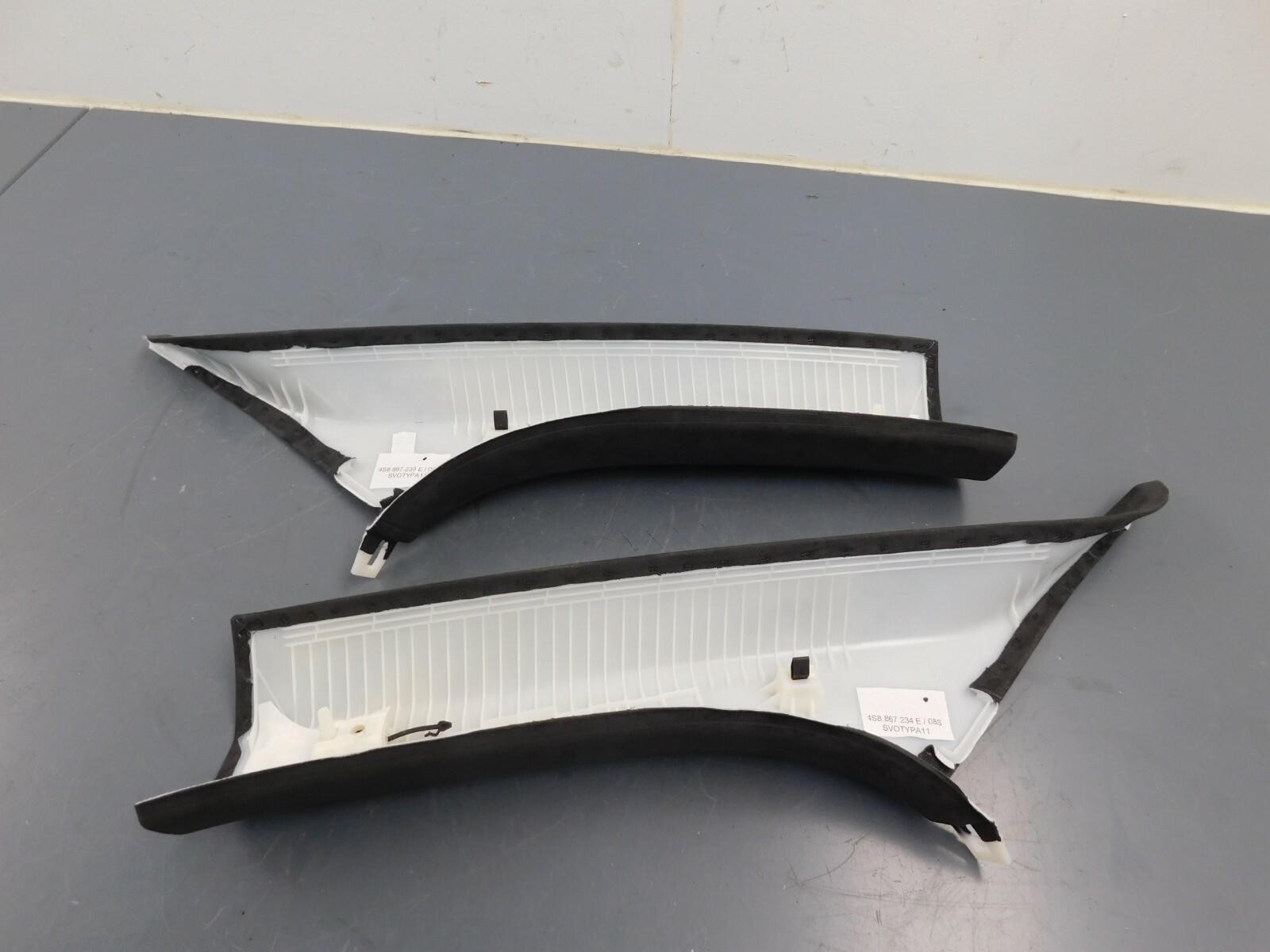 2020 17 18 19 20 Audi R8 V10 Alcantara Pillar Panels #0789 K6