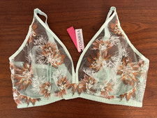 Cosabella Maasai Curvy Bralette Lagoon Mint Green MAASA1321 Curvy Large NWT