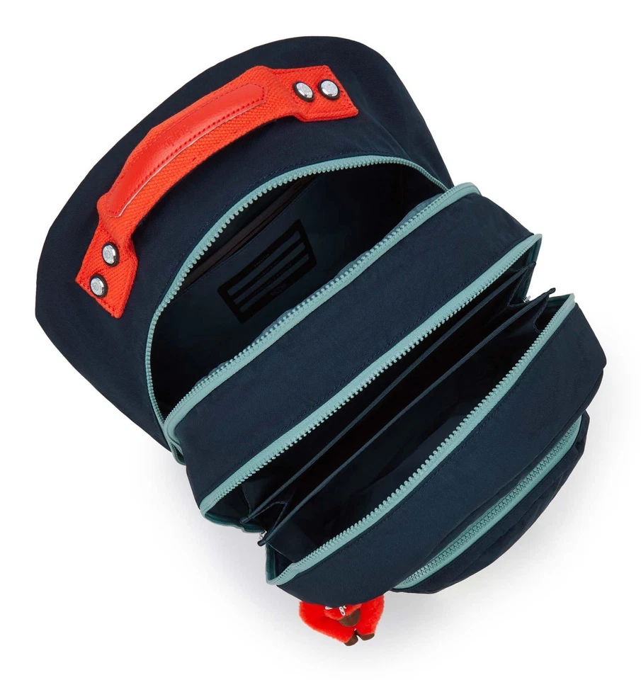 kipling Back To School Class Room Large Backpack Cosmo Blue C - Photo 4/4