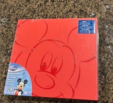 NEW Disney Mickey Mouse 8 x 8 EK Success Red 10 Pages Embossed Scrapbook Album