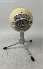 Blue Snowball Ice Wired Condenser Microphone With Tripod Not Tested