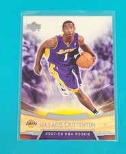 2007-08 Upper Deck Rookie Box Set #8 Javaris Crittenton BASKETBALL Card 6B. rookie card picture