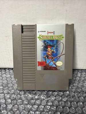 Castlevania Simon's Quest Nintendo Entertainment System Tested Working!