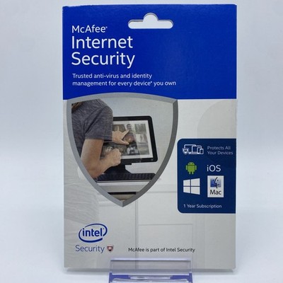 McAfee Internet Security Antivirus 2026 3 Geräte 1 Jahr automatische Verlängerung - Digital