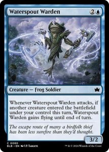 Waterspout Warden (Foil) - Bloomburrow #80/427