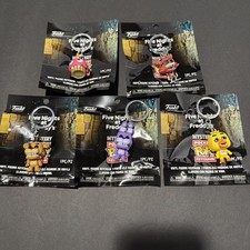Funko Five Nights At Freddy’s Figura 5 Set Raro Misterio Bolsillo Pop Llavero