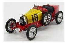 Cmc M100B016 Bugatti - T35 N 18 National Colour Project Spain 1924 - Red Yellow