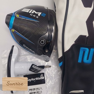 TaylorMade SIM2 MAX D 9 Driver Head Only Right-Handed RH 460 Draw Bias Me SO0232