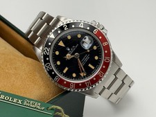 Rolex GMT-Master - 16700 ‘Coke’ - 1991  - SPIDER DIAL BEAUTIFUL PATINA - £7995