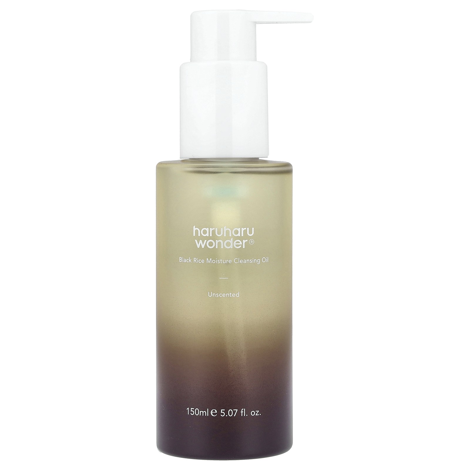 Wonder , Black Rice Moisture Cleansing Oil, Unscented, 5.07 fl oz (150 ml)