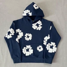 NEW Navy and Blue Denim Tears Men's Hoodie Size S-M-L-XL FREE SHIPPING