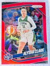 2025 WNBA PANINI PRIZM RED Alyssa Clark  201/299   LTD. EDITION Mystics #129 new