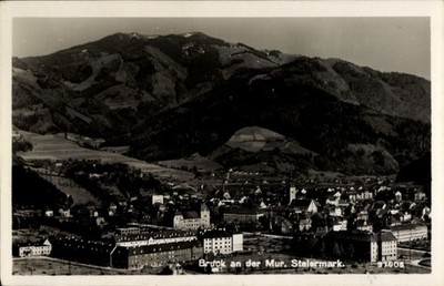 Postcard Bruck an der Mur Styria, general view - 5033763