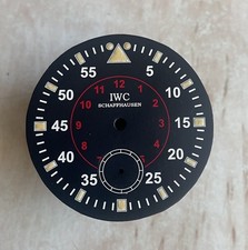 Internacional Watch Co. Dial for Pocket Watch IWC Military Watch-face 43.5 mm